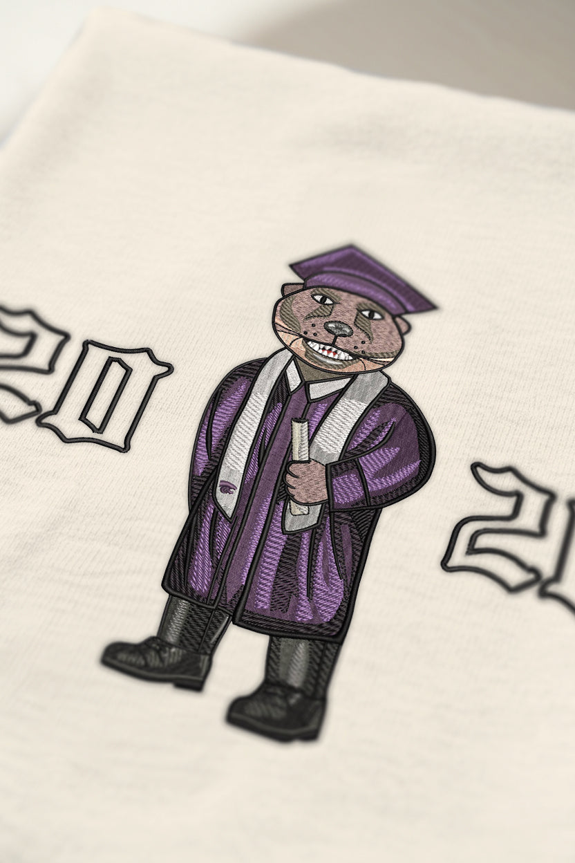 Kansas State Graduation 2026 Embroidered Crewneck