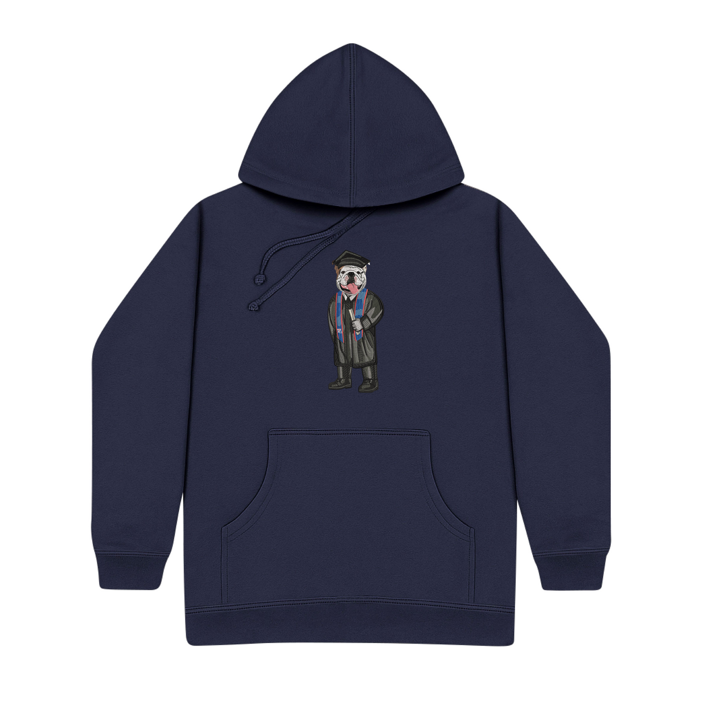 Louisiana Tech Graduation Embroidered Hoodie