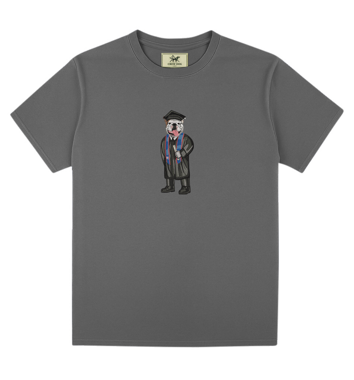 Louisiana Tech Graduation Embroidered Tee