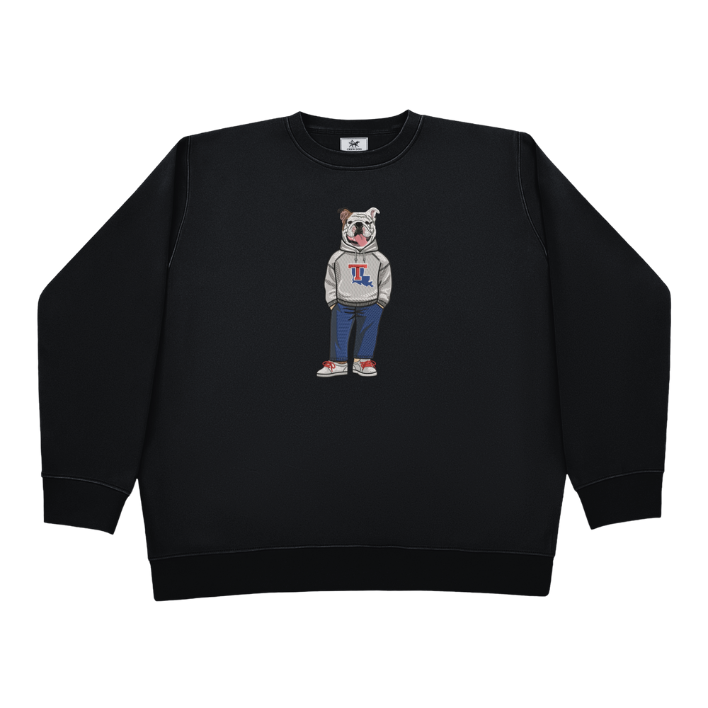 Louisiana Tech Hoodie Embroidered Crewneck