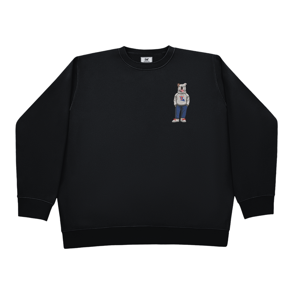 Louisiana Tech Hoodie Embroidered Crewneck