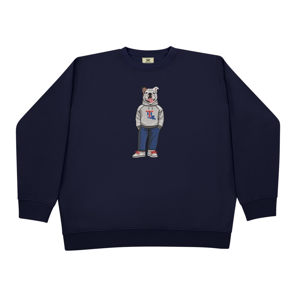 
                      
                        Louisiana Tech Hoodie Embroidered Crewneck
                      
                    