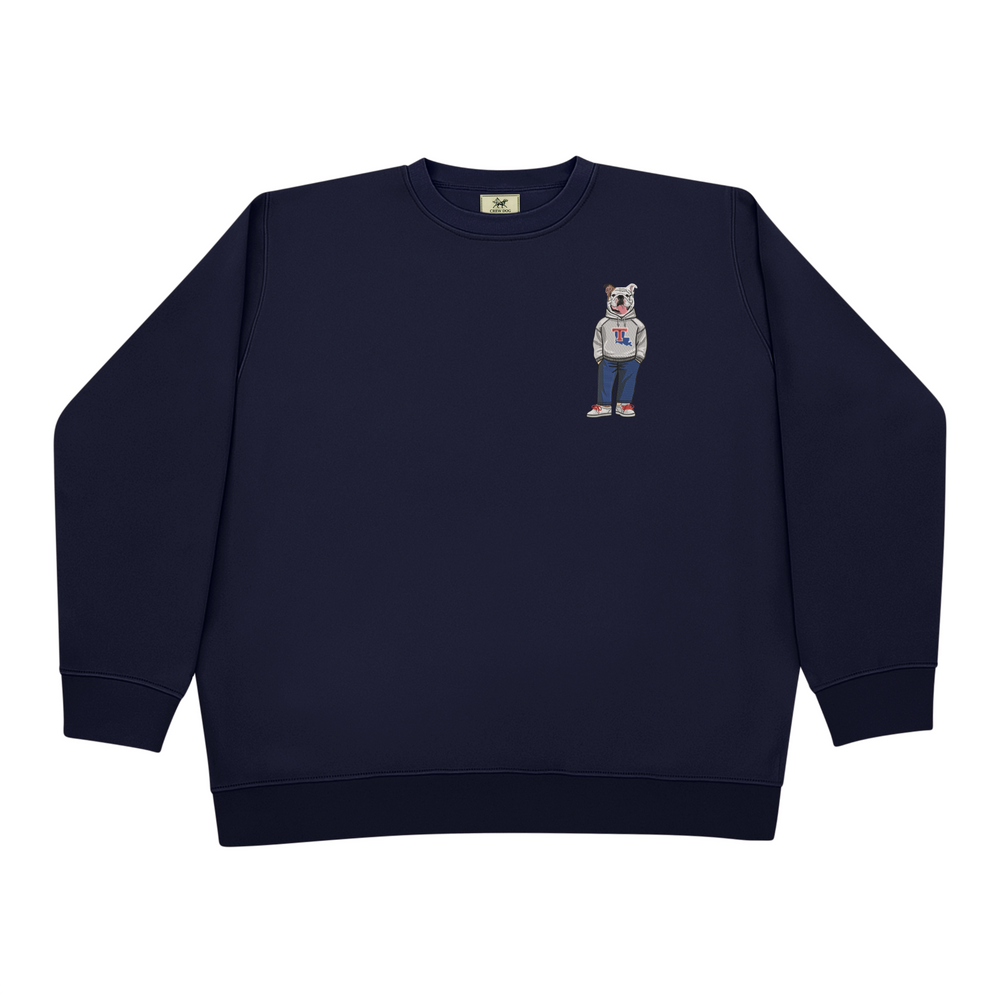 
                      
                        Louisiana Tech Hoodie Embroidered Crewneck
                      
                    