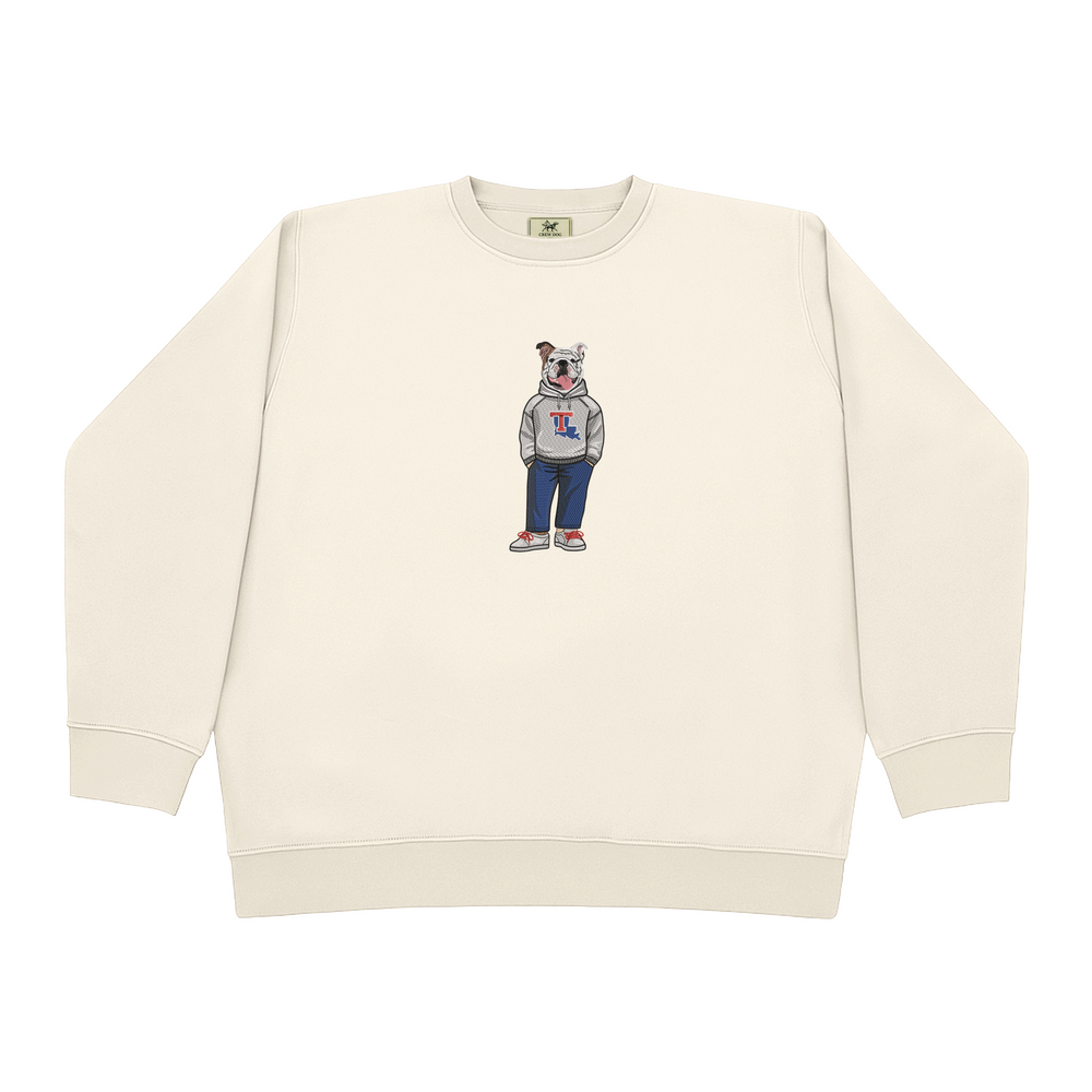 
                      
                        Louisiana Tech Hoodie Embroidered Crewneck
                      
                    