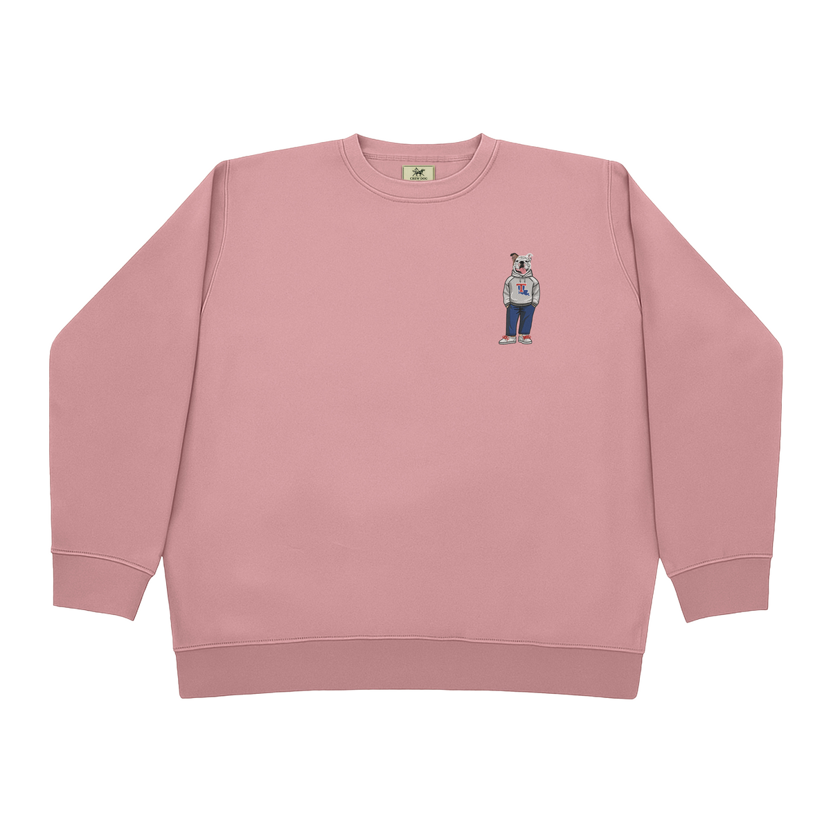 Louisiana Tech Hoodie Pink Crewneck