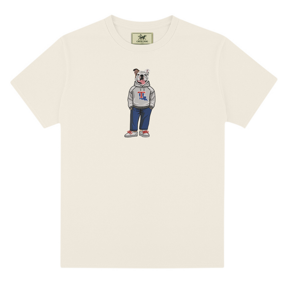 
                      
                        Louisiana Tech Hoodie Embroidered Tee
                      
                    