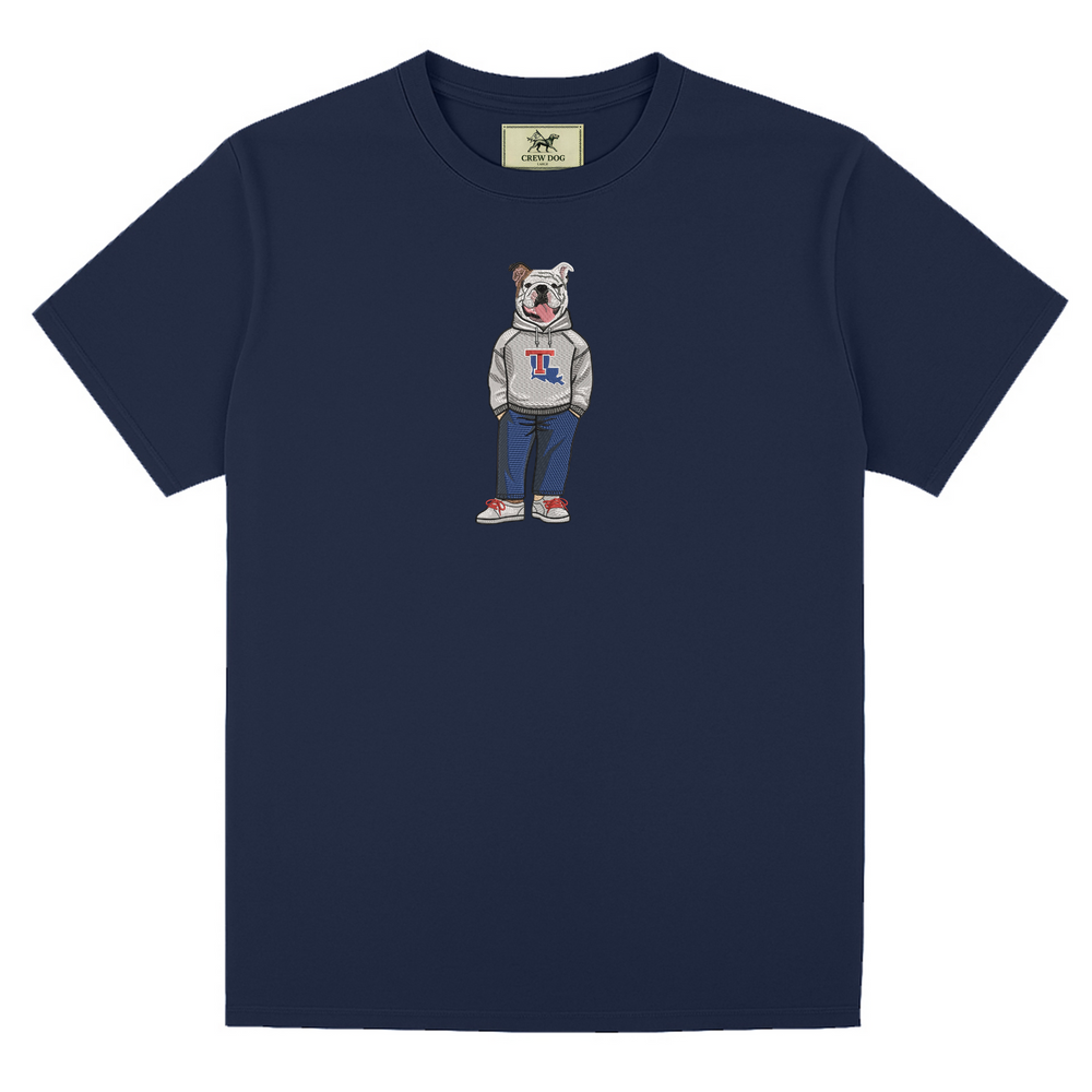 
                      
                        Louisiana Tech Hoodie Embroidered Tee
                      
                    