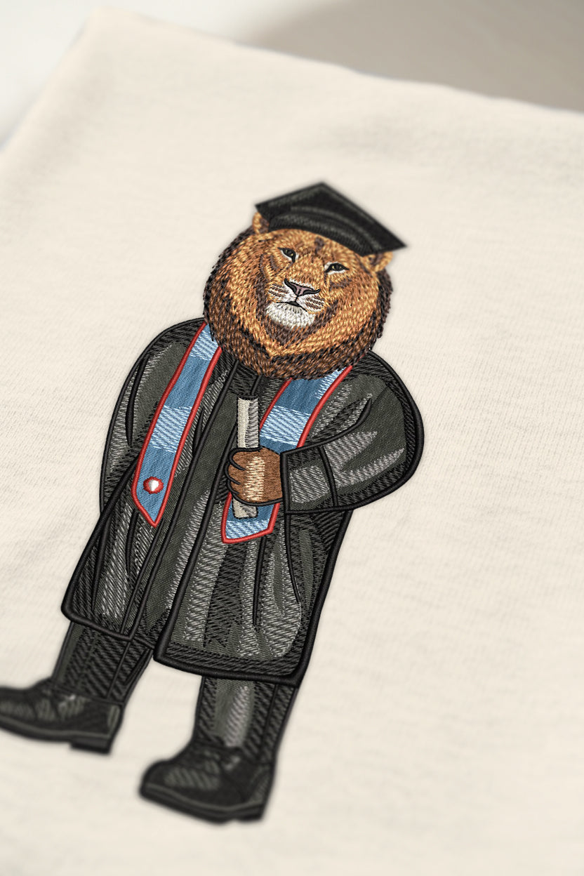 LMU Graduation Embroidered Hoodie