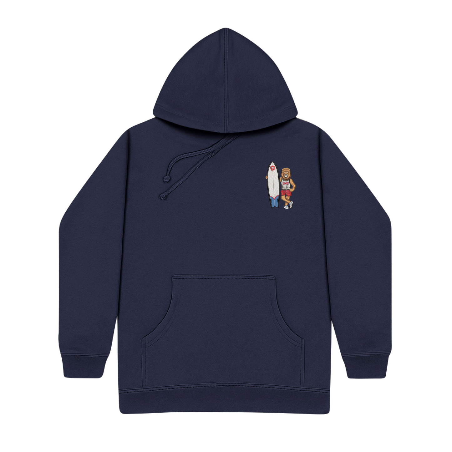 LMU Surfboard Embroidered Hoodie