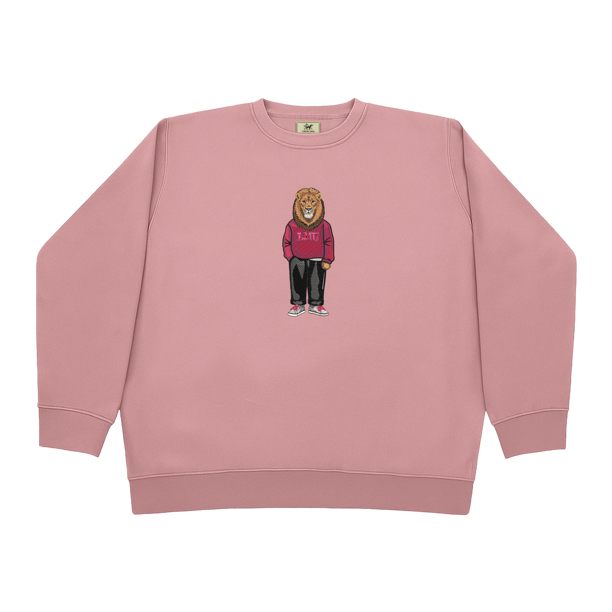 LMU Original Pink Crewneck