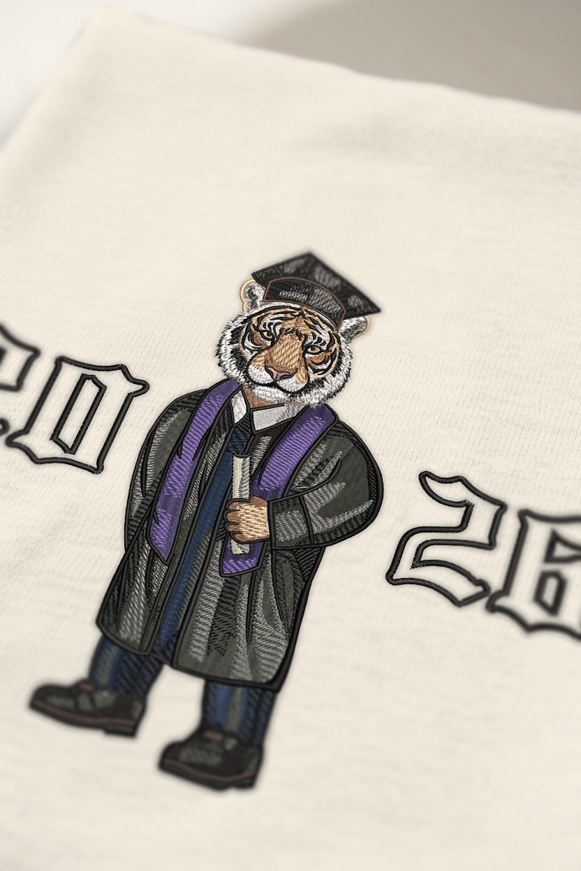 LSU Graduation 2026 Embroidered Hoodie