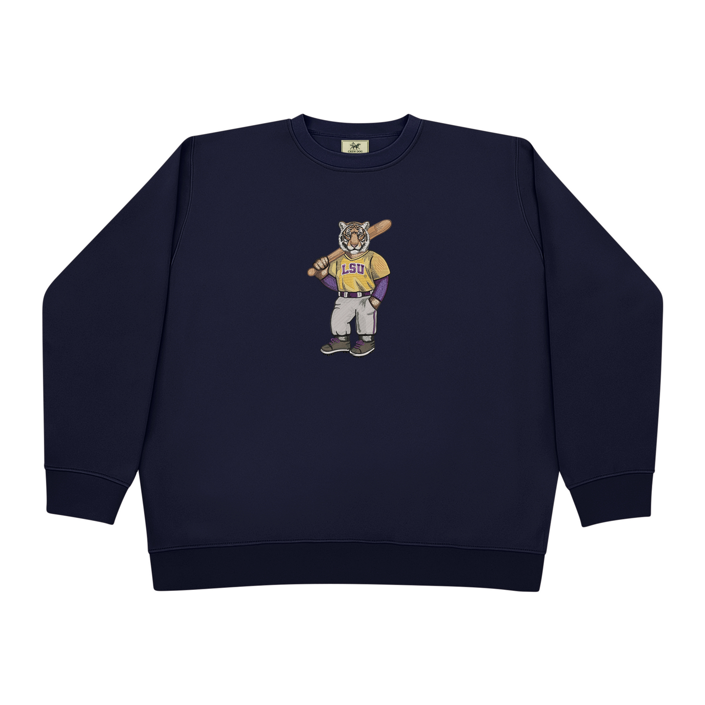 LSU Baseball Embroidered Crewneck