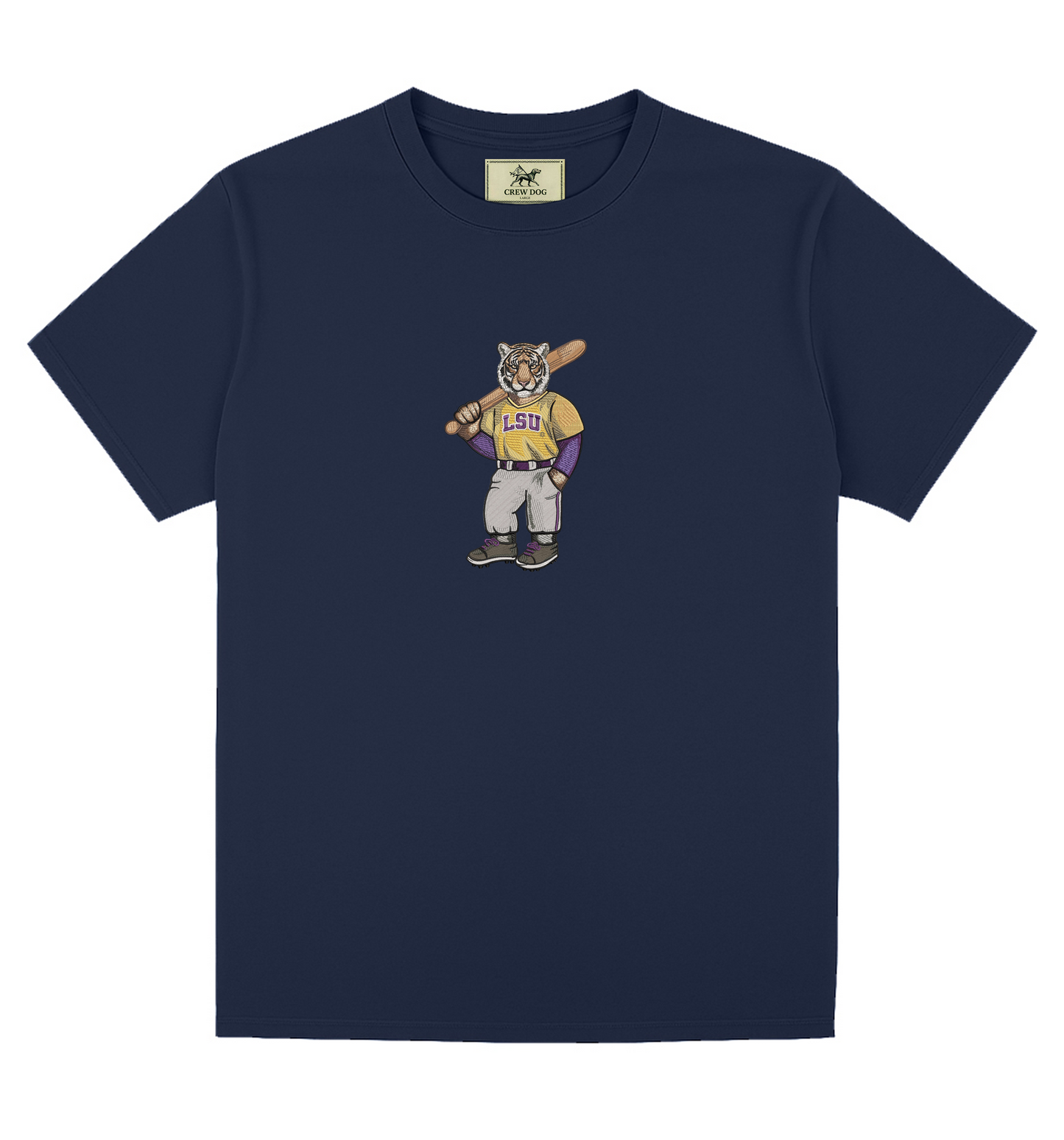 LSU Baseball Embroidered Tee
