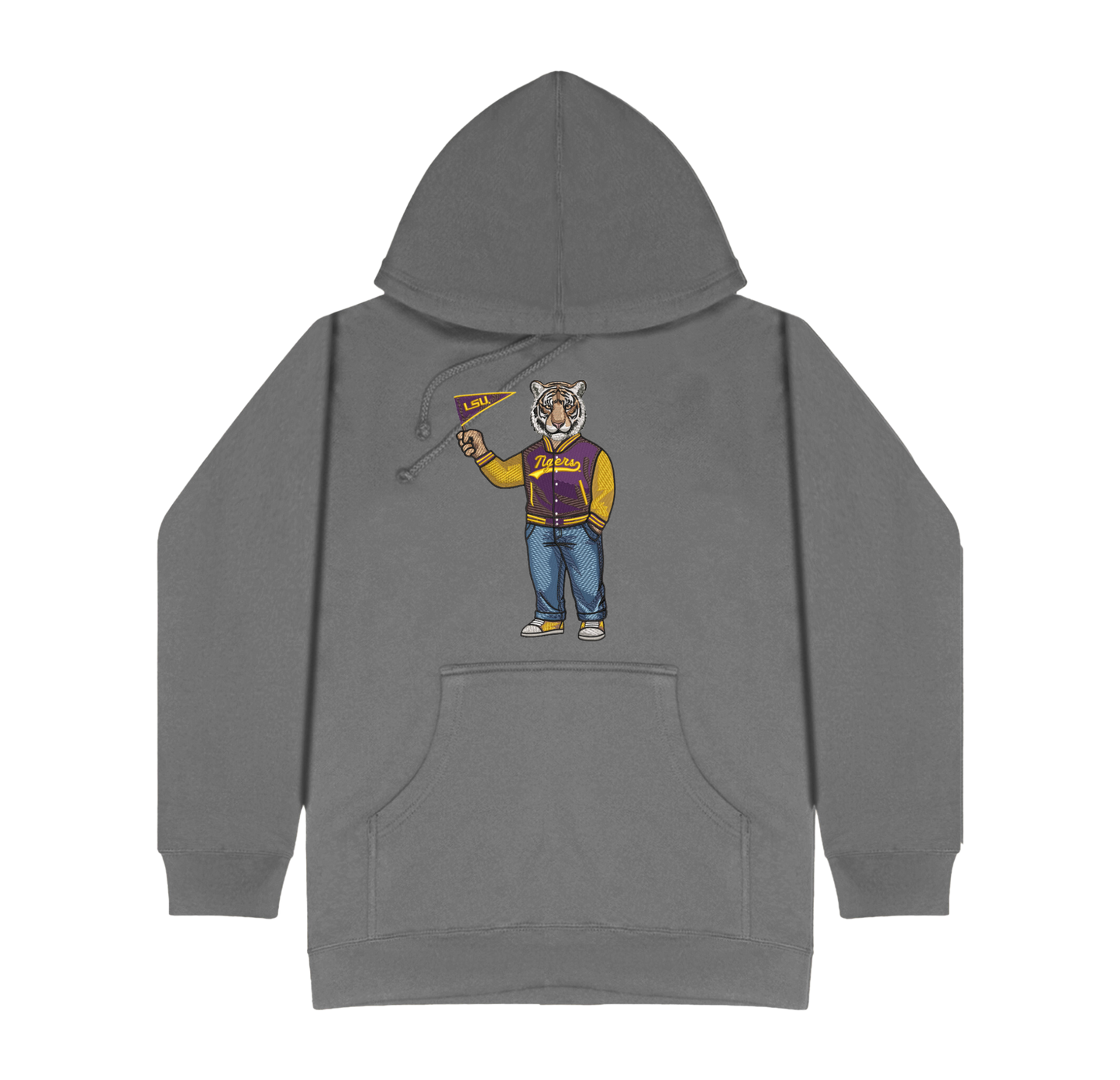 LSU Pennant Flag Hoodie
