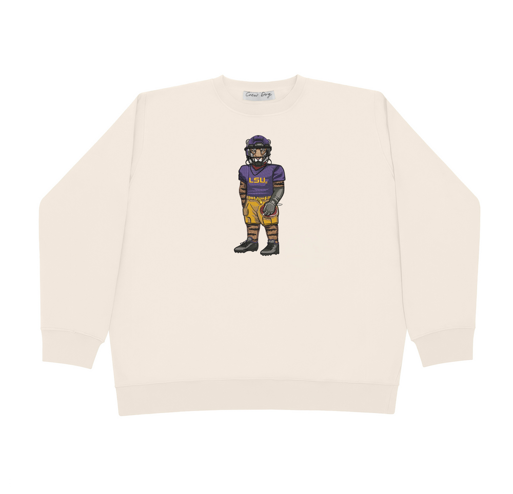 LSU Football Crewneck