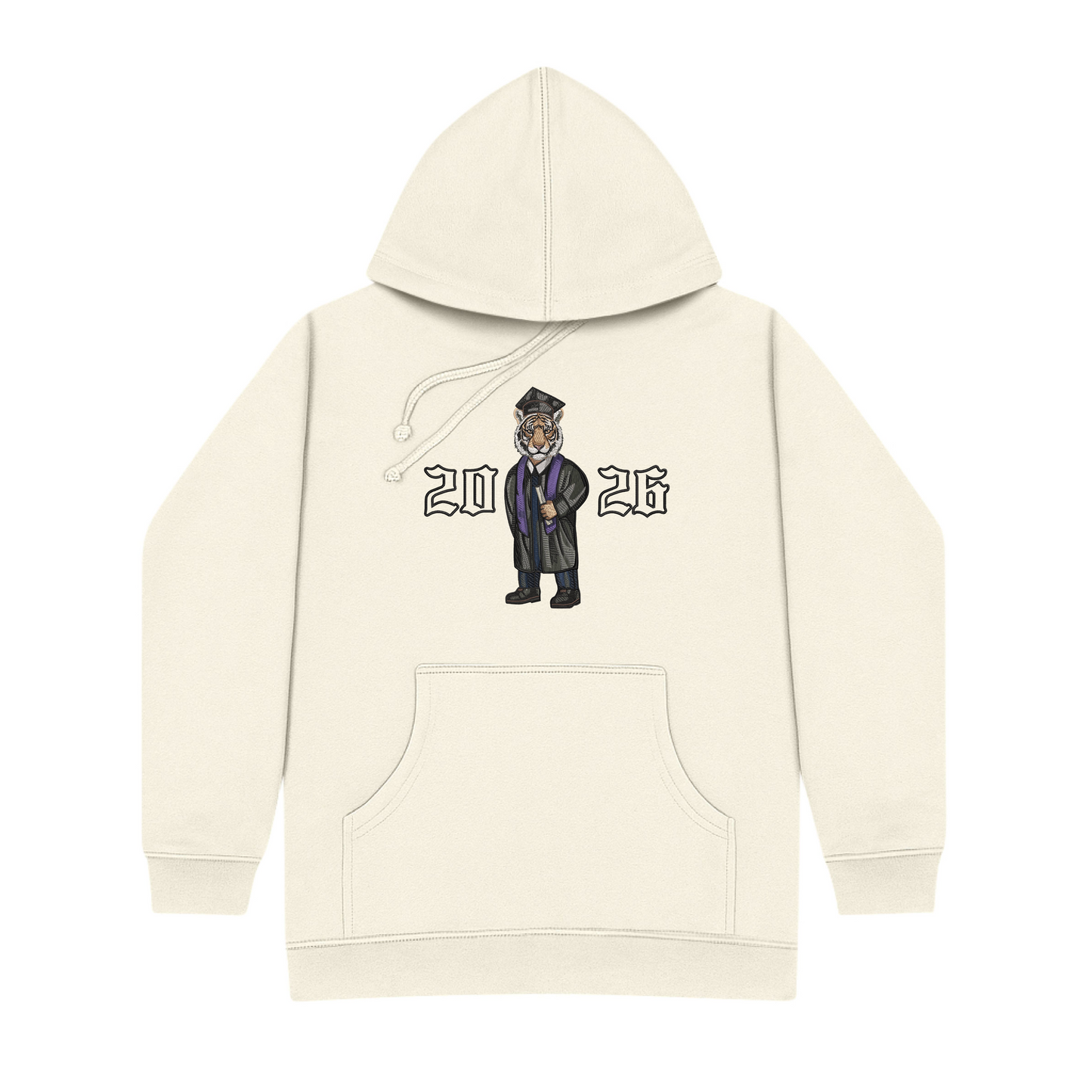 LSU Graduation 2026 Embroidered Hoodie