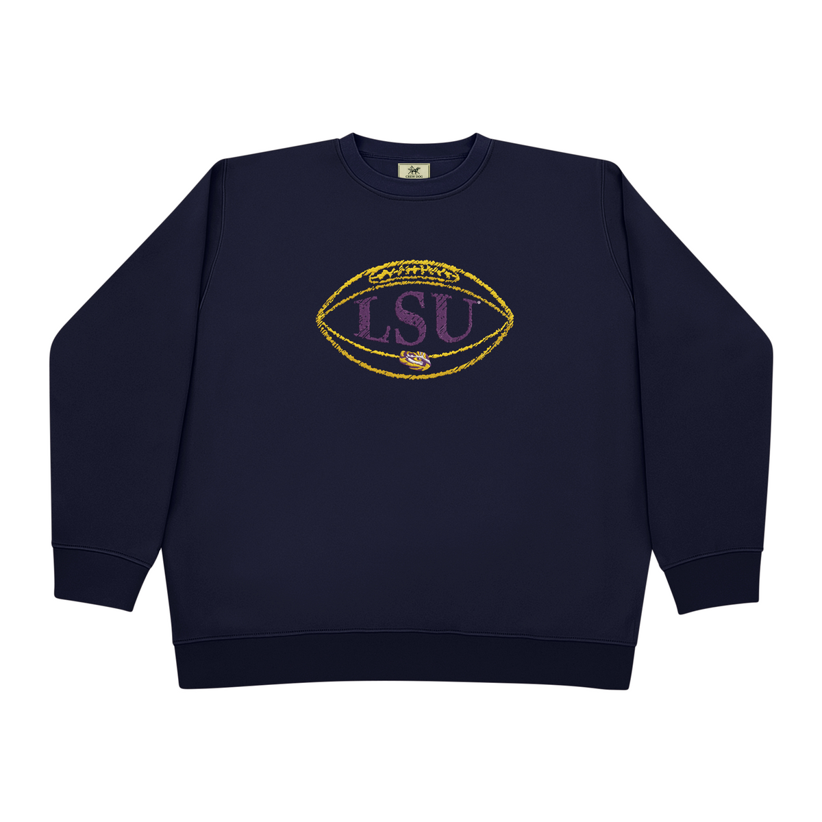 LSU Heritage Embroidered Crewneck