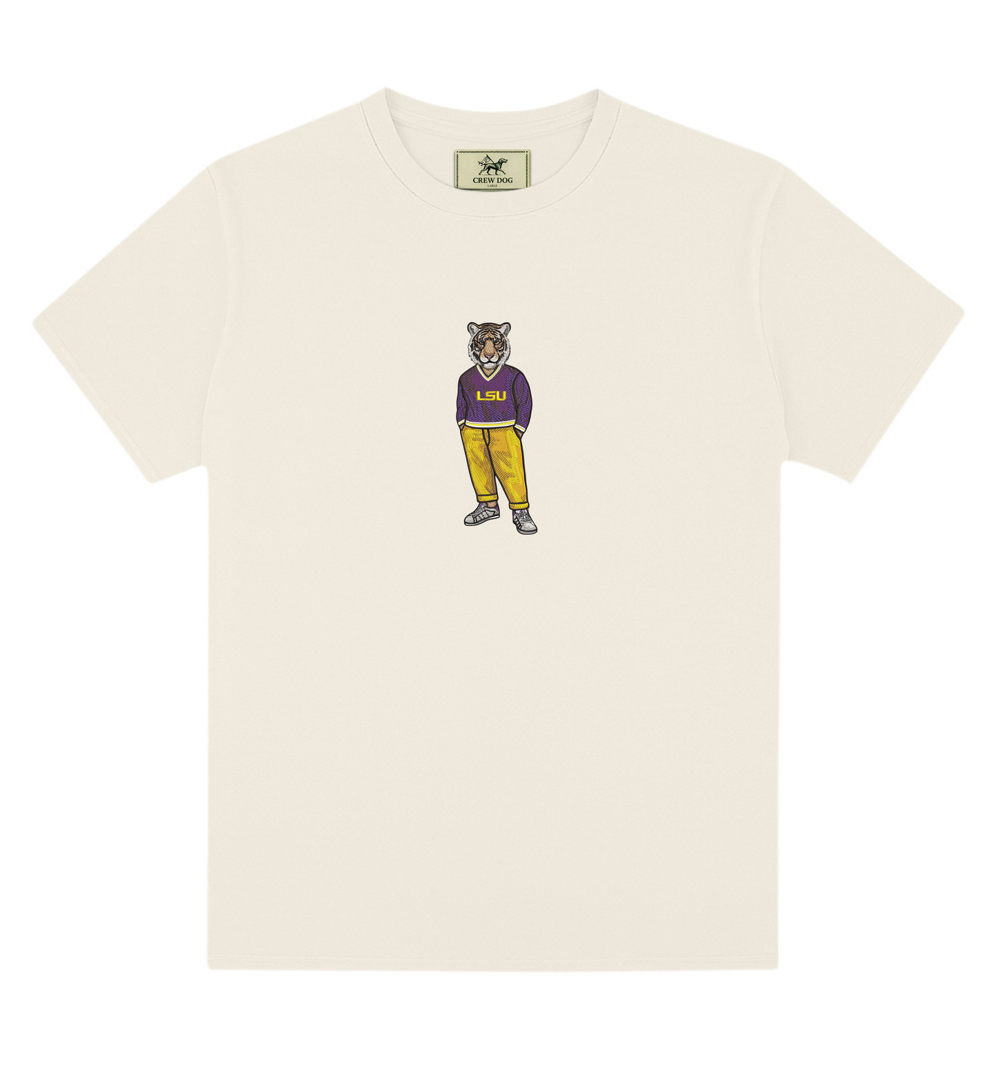 LSU Original Embroidered Tee