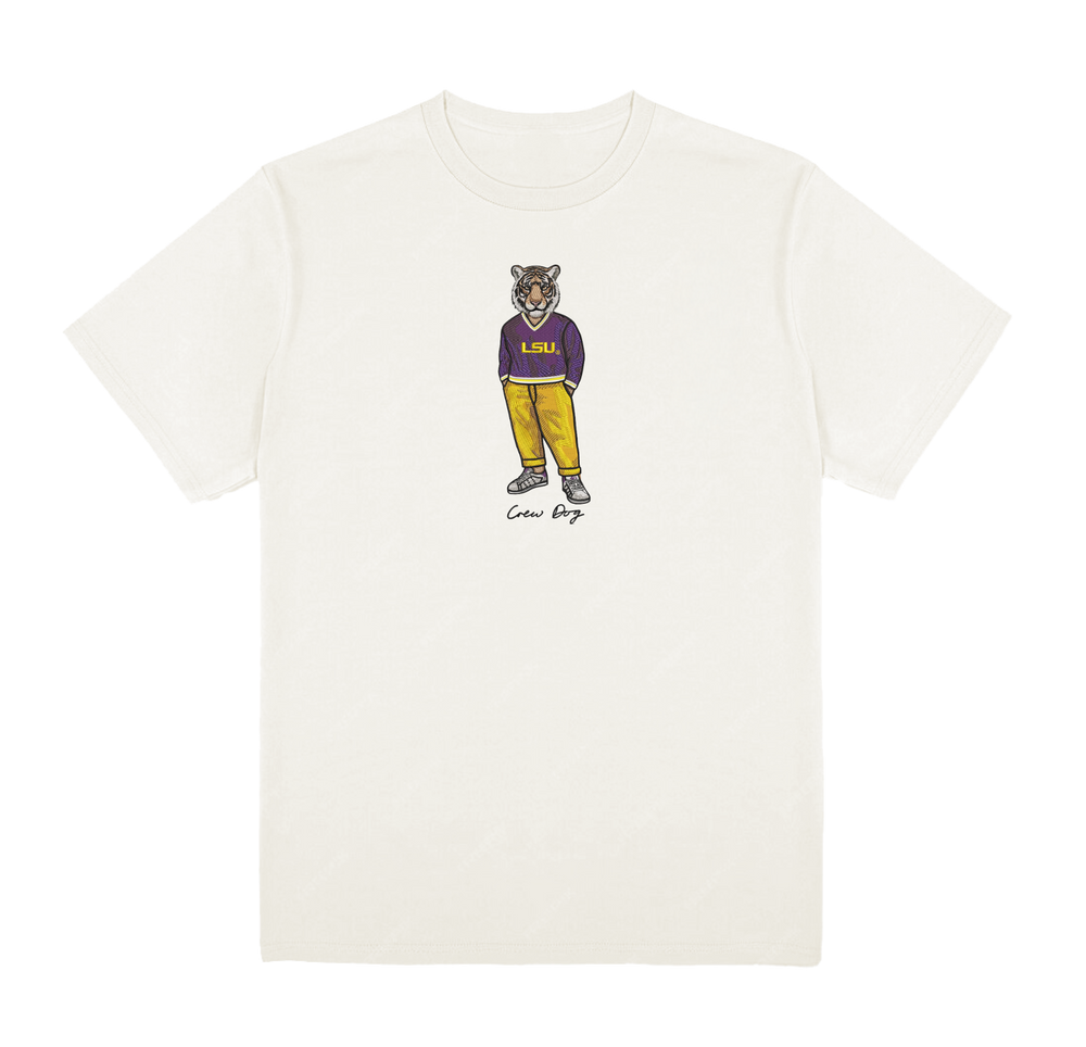 LSU Original Embroidered Tee