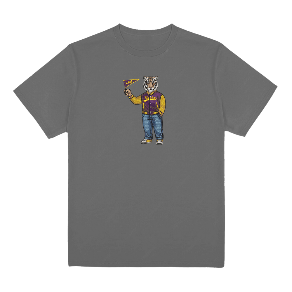 LSU Pennant Flag Tee