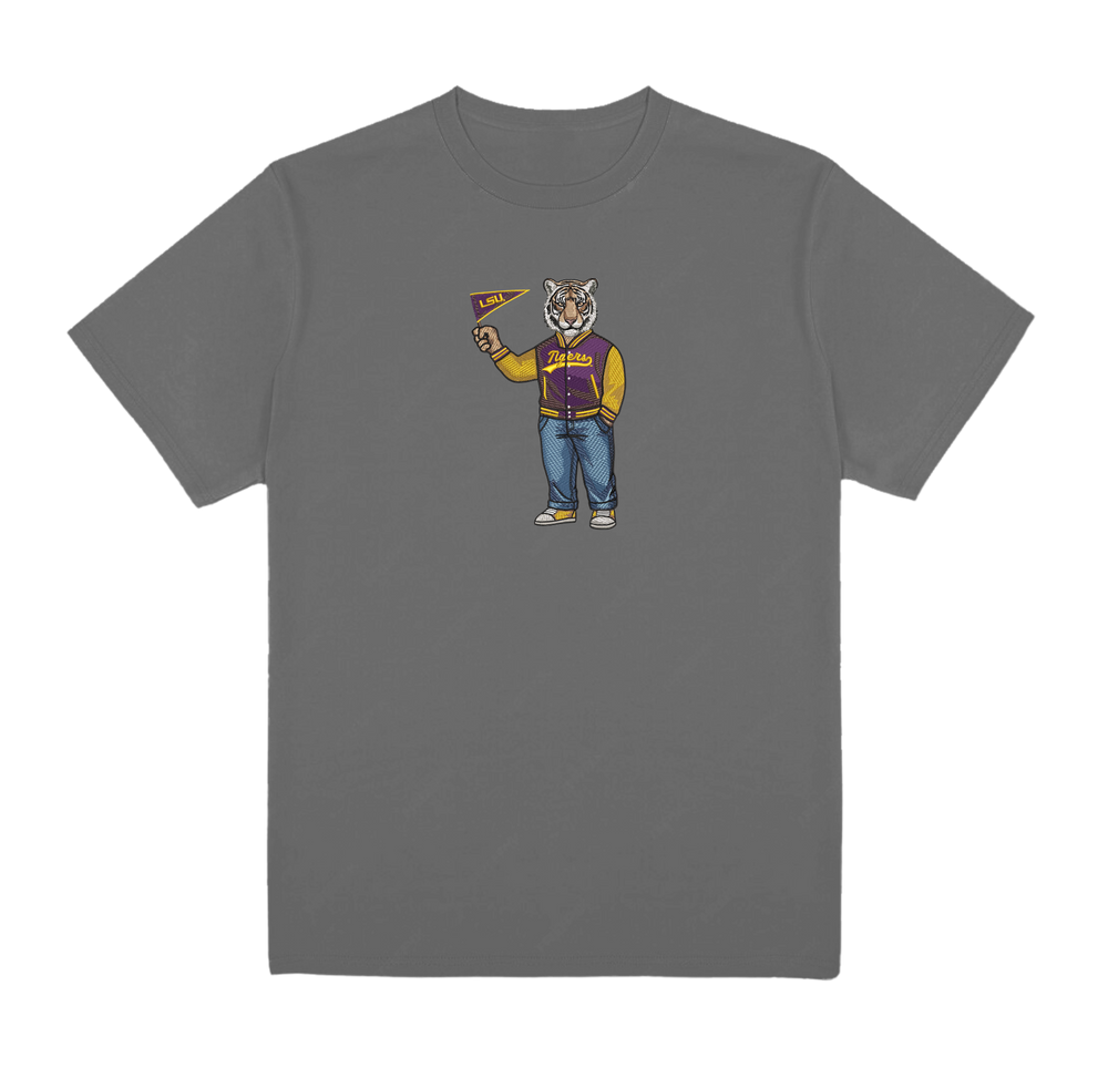 LSU Pennant Flag Tee