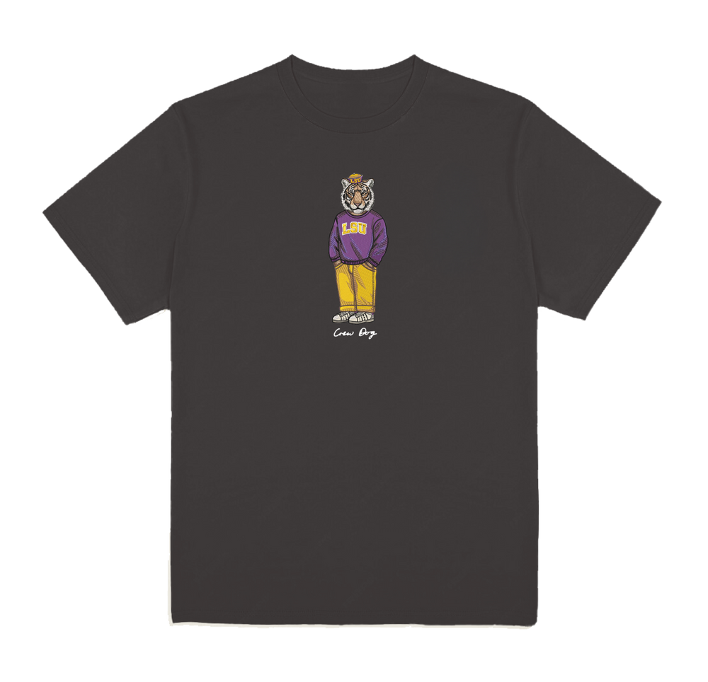 LSU Vault Hat Embroidered Tee