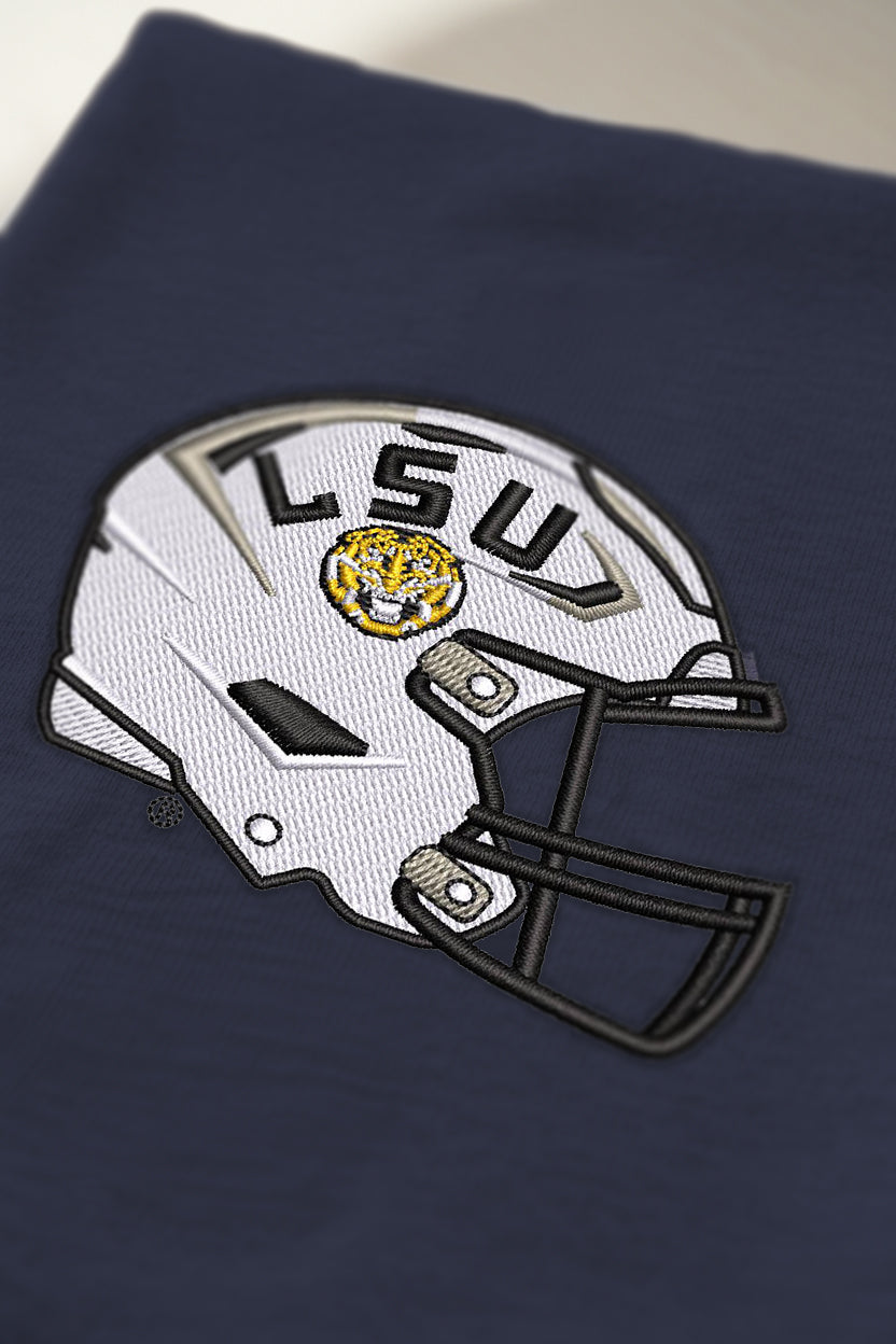 LSU Helmet Crewneck