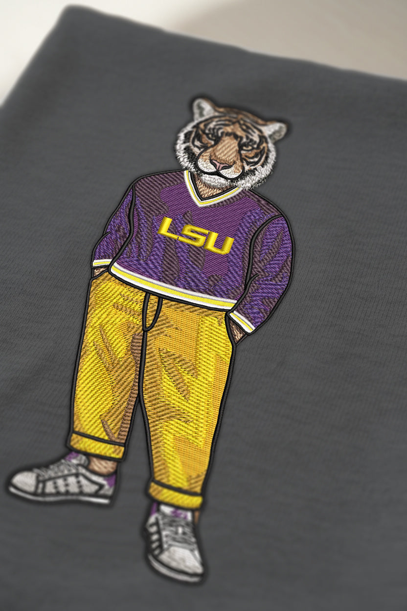 LSU Original Embroidered Hoodie