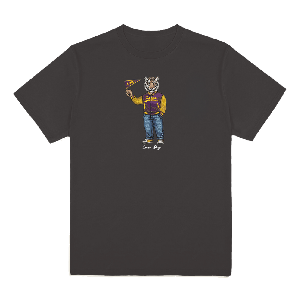 LSU Pennant Flag Tee