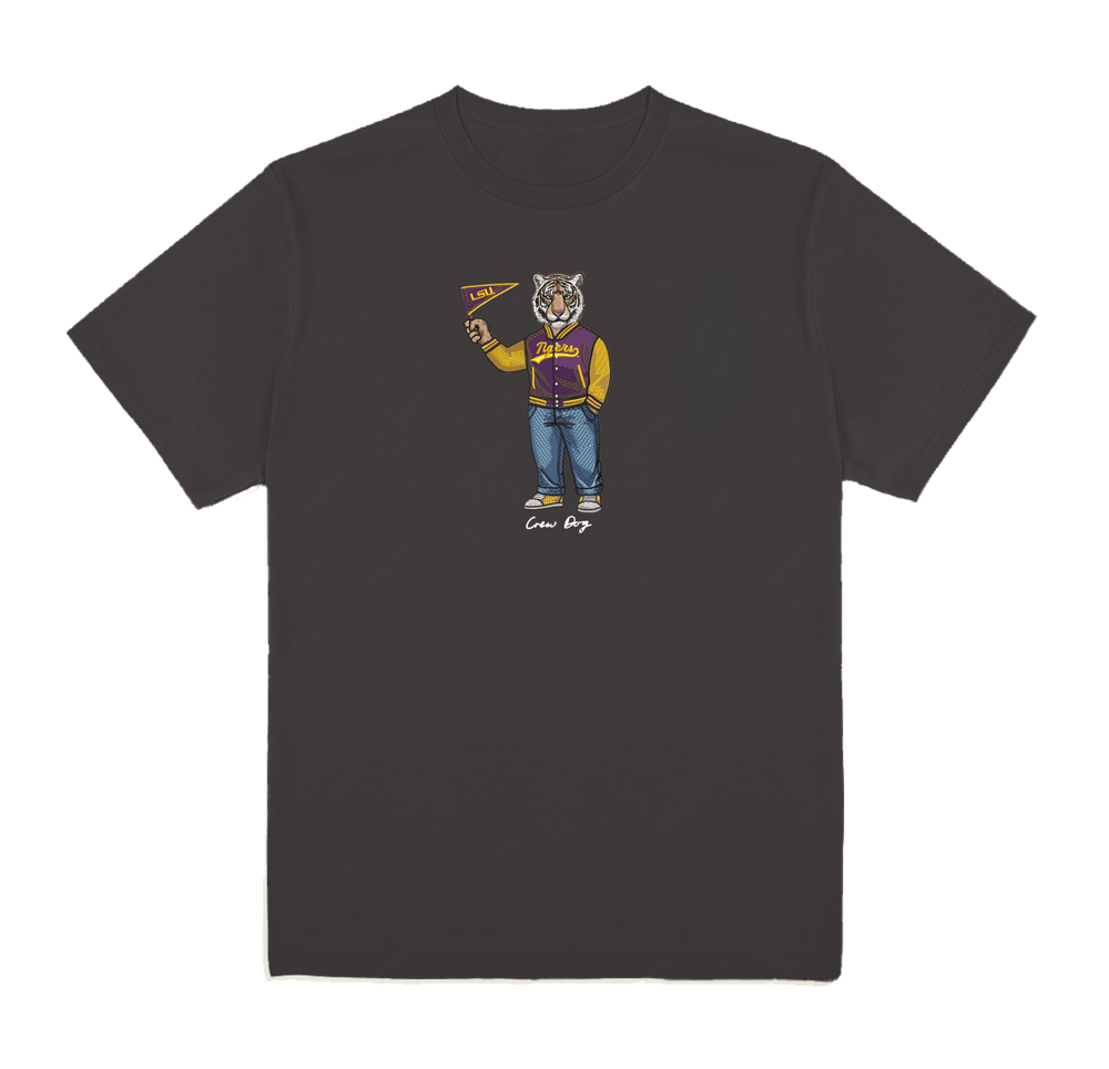 LSU Pennant Flag Tee