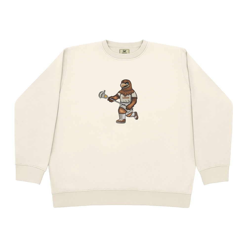 Lehigh Women's Lacrosse Embroidered Crewneck