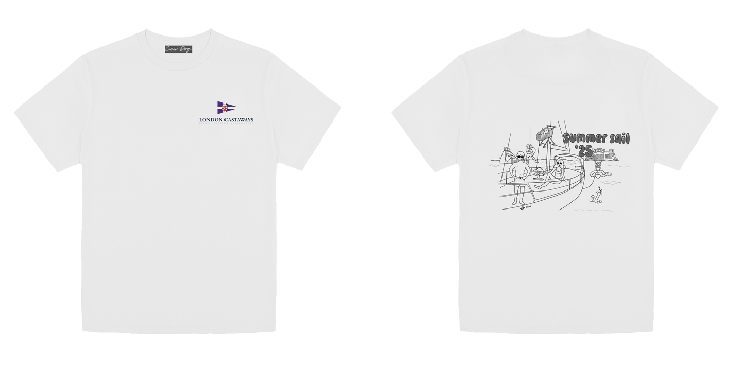 London Castaways Summer Sail '25 Tee
