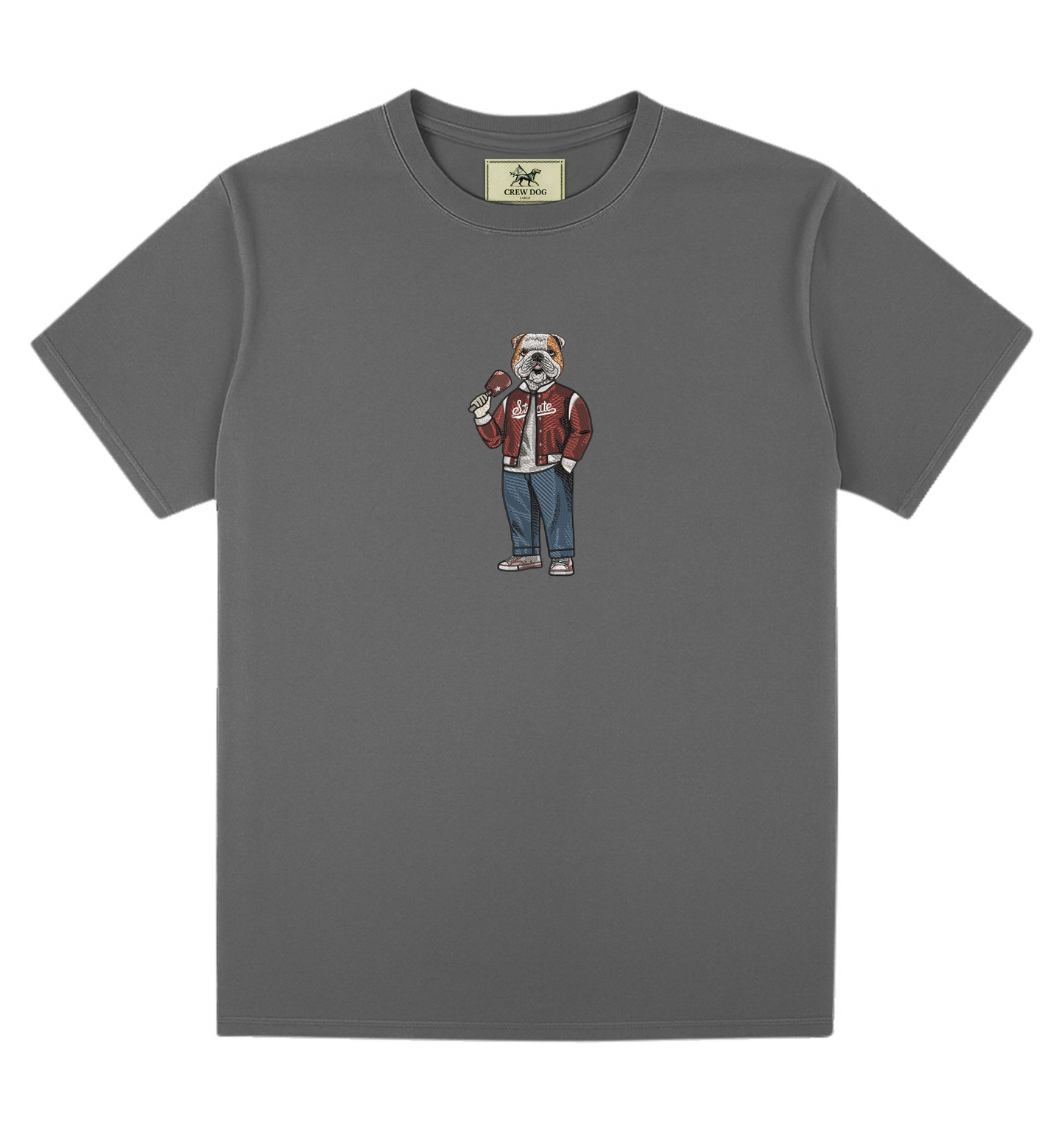 Mississippi State Varsity Embroidered Tee