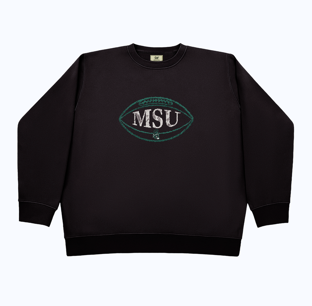 MSU Heritage Embroidered Crewneck