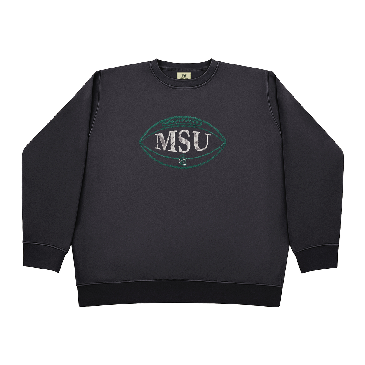 MSU Heritage Embroidered Crewneck