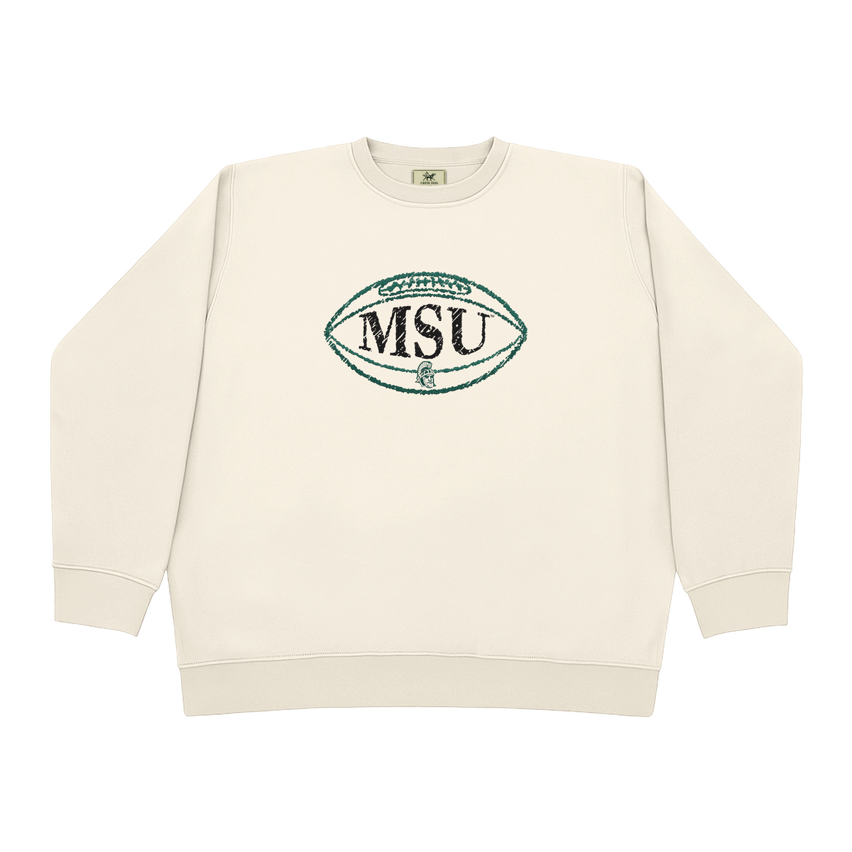 MSU Heritage Embroidered Crewneck