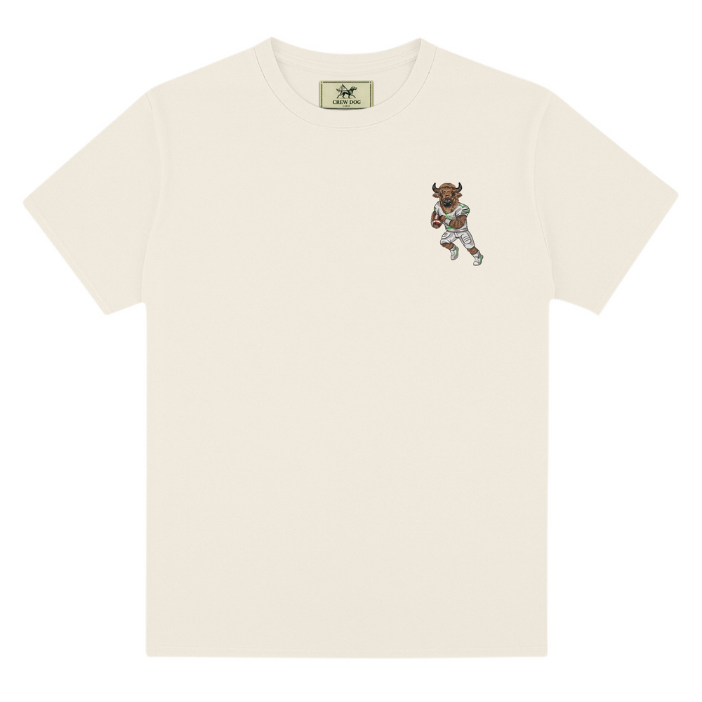 Marshall Football Embroidered Tee