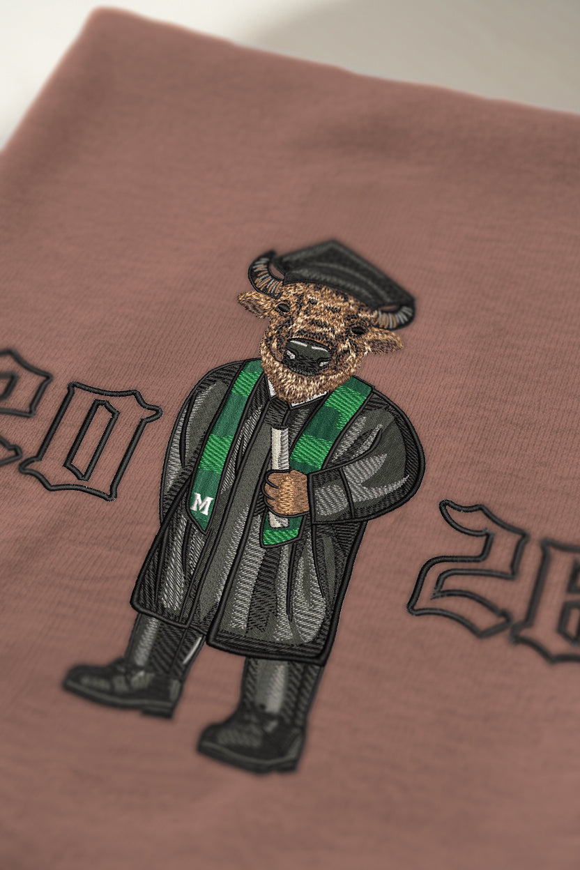 Marshall Graduation 2026 Embroidered Crewneck