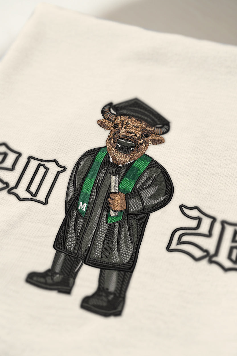 Marshall Graduation 2026 Embroidered Tee
