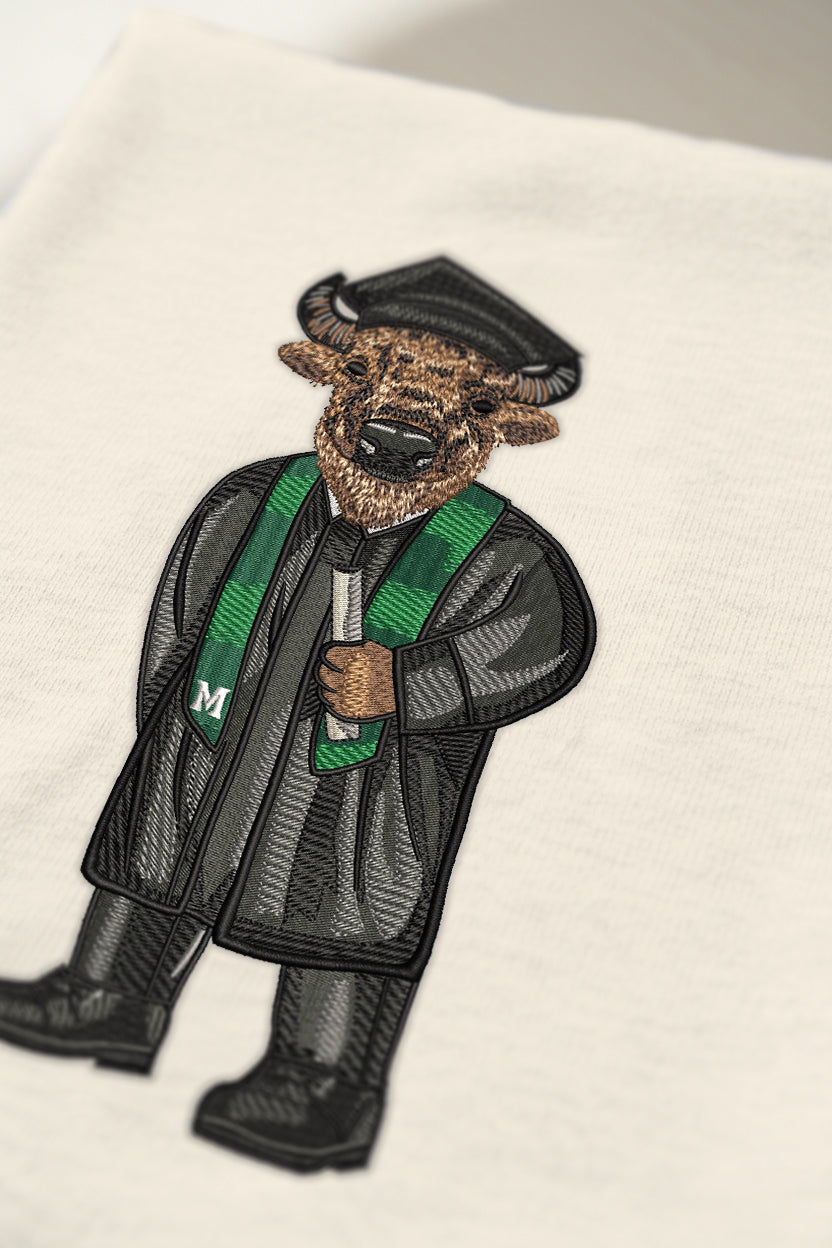 Marshall Graduation Embroidered Tee