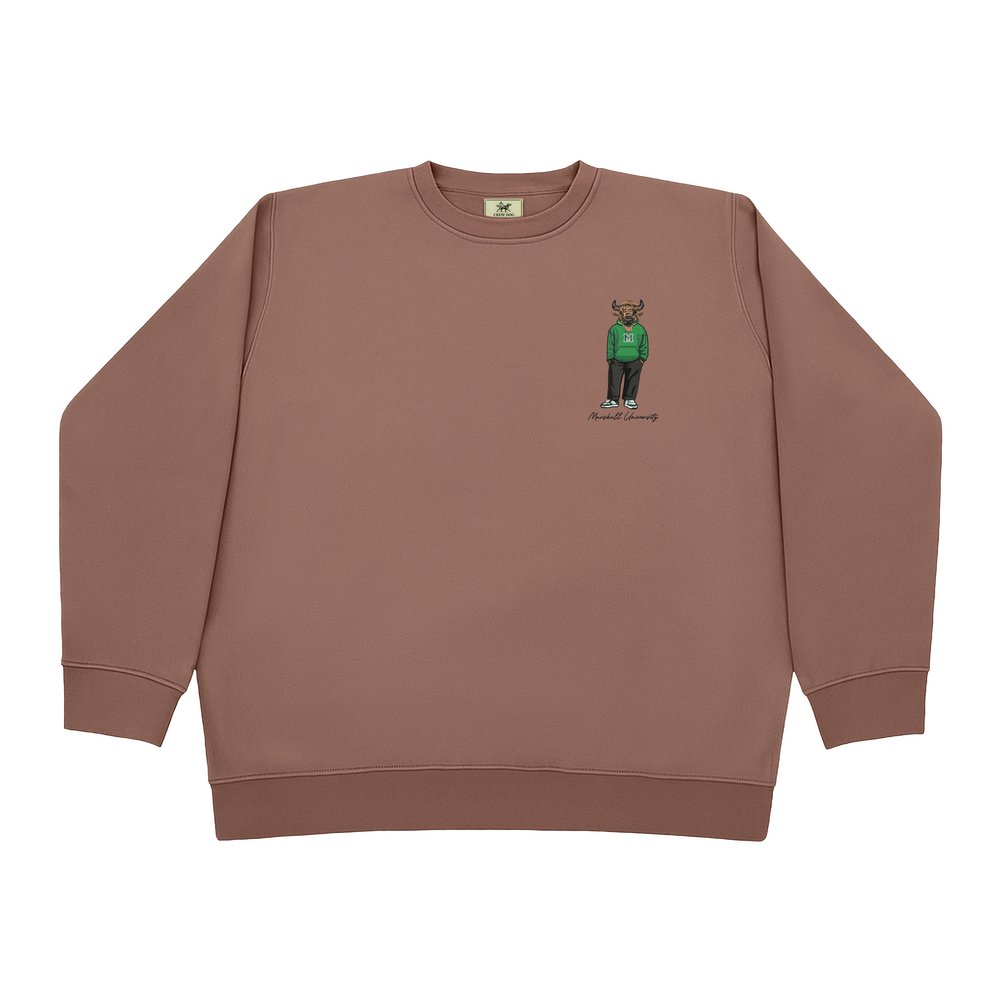 
                      
                        Marshall Hoodie Embroidered Crewneck
                      
                    