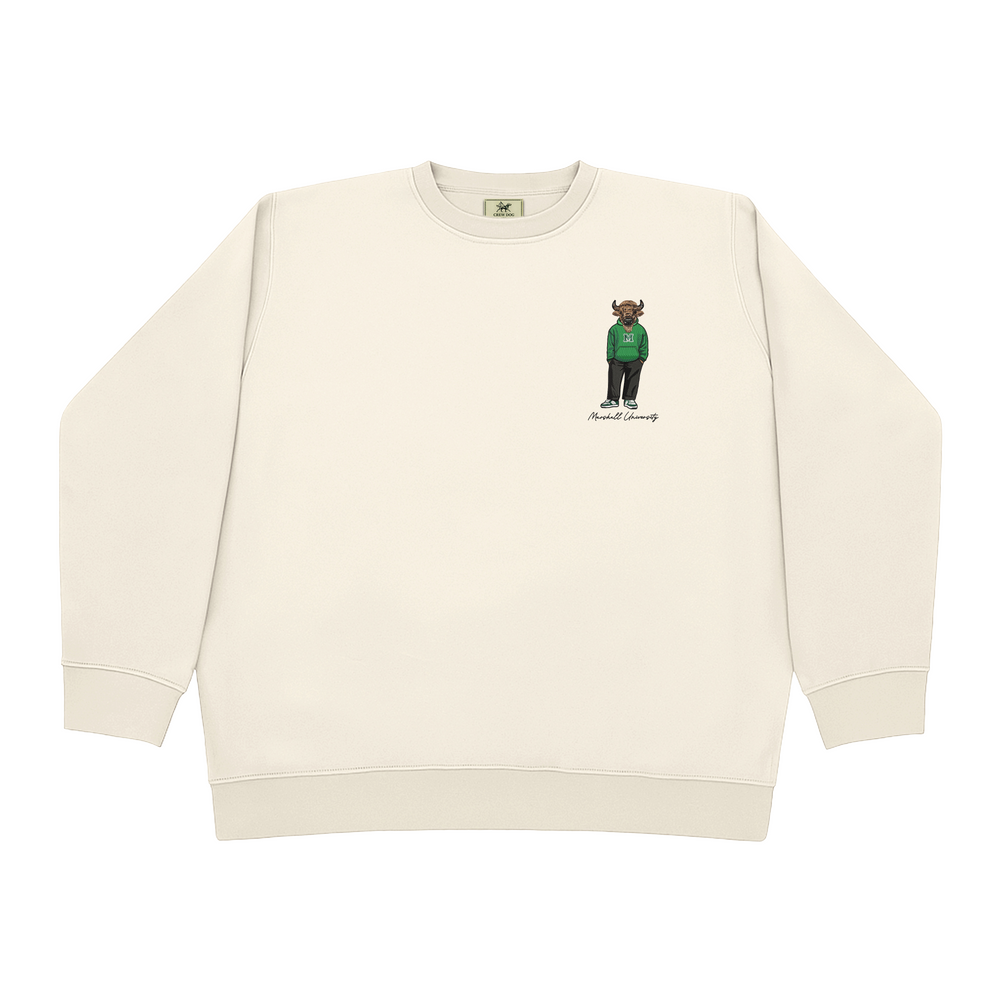 
                      
                        Marshall Hoodie Embroidered Crewneck
                      
                    