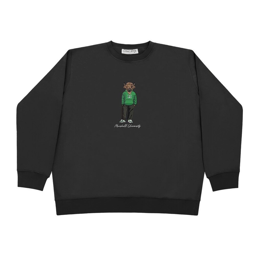 
                      
                        Marshall Hoodie Embroidered Crewneck
                      
                    