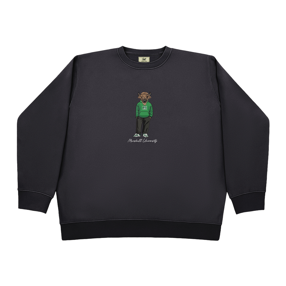 
                      
                        Marshall Hoodie Embroidered Crewneck
                      
                    