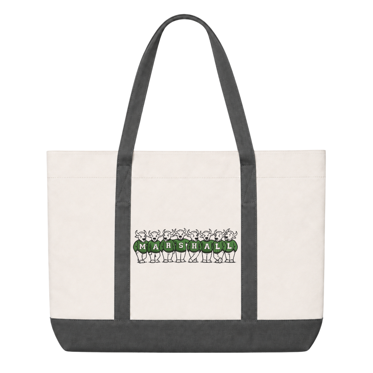 Marshall Vintage Embroidered Tote Bag