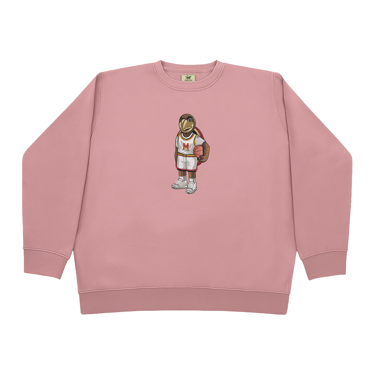 Maryland Basketball Pink Crewneck
