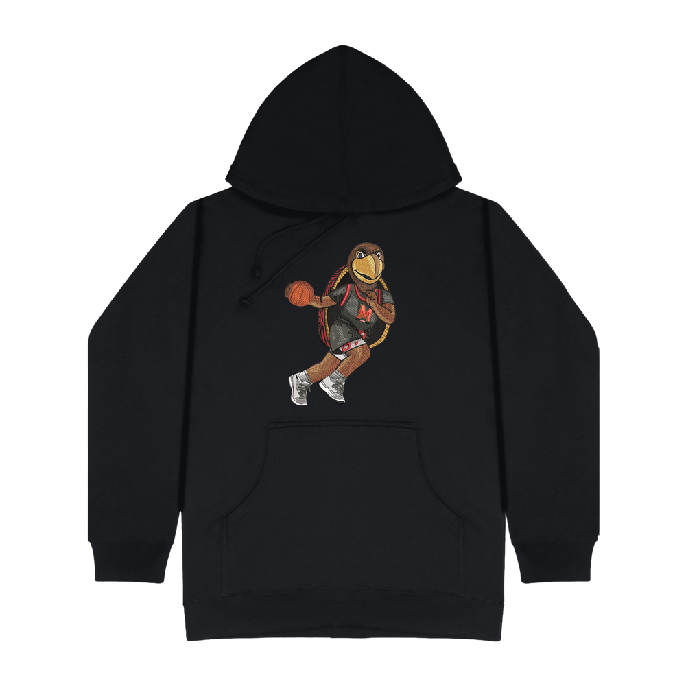 Maryland Basketball Embroidered Hoodie