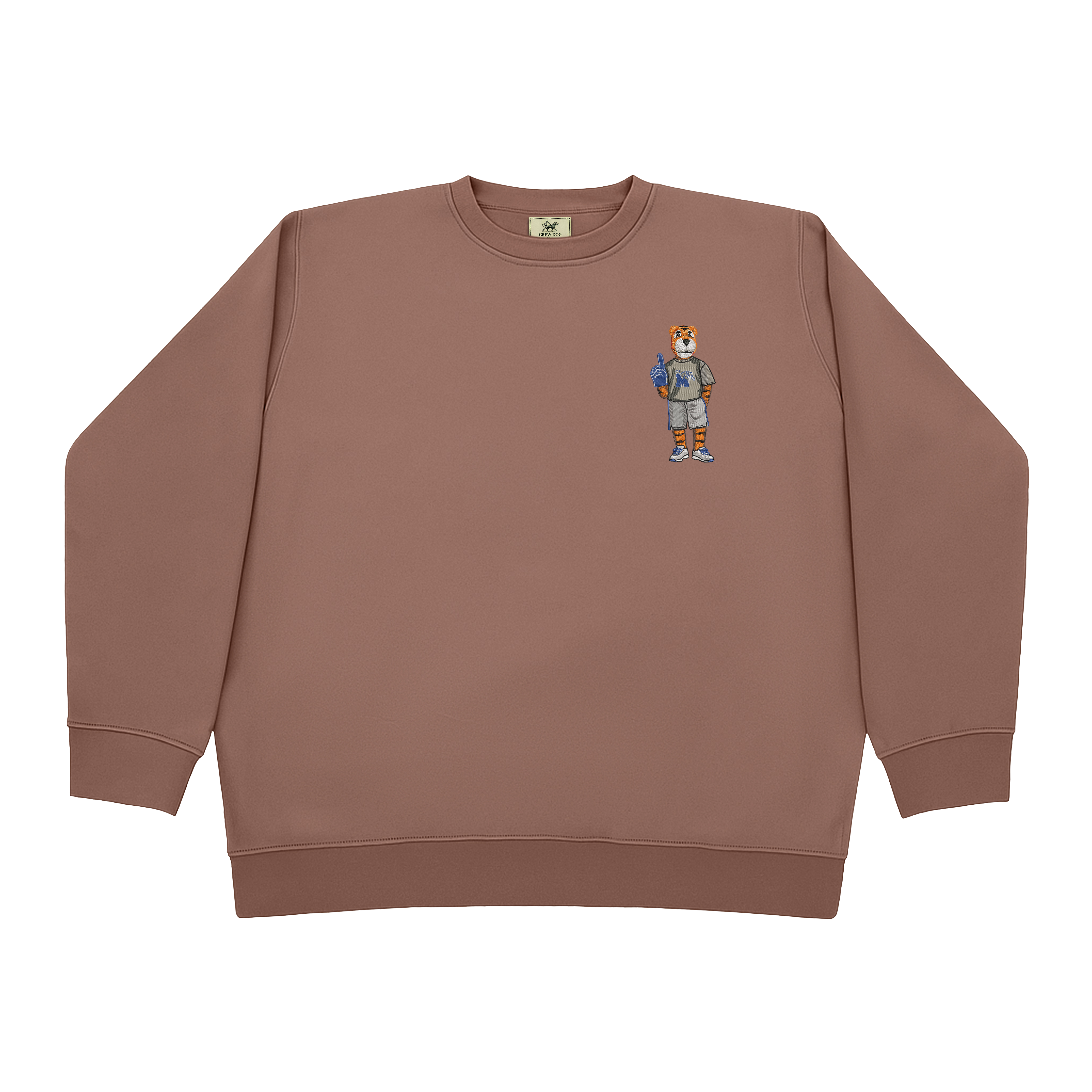 University of Memphis Embroidered Crewneck – Crew Dog