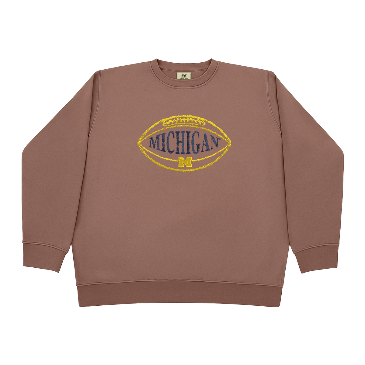 Michigan Heritage Embroidered Crewneck