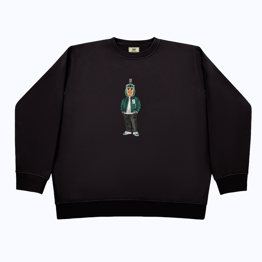 
                      
                        Michigan State 1 Embroidered Crewneck
                      
                    